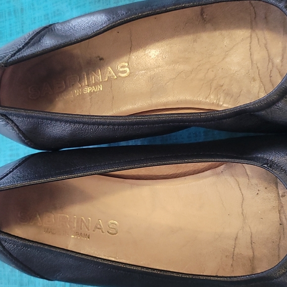 SABRINAS BLACK SHOES SIZE 9 - Picture 5 of 7